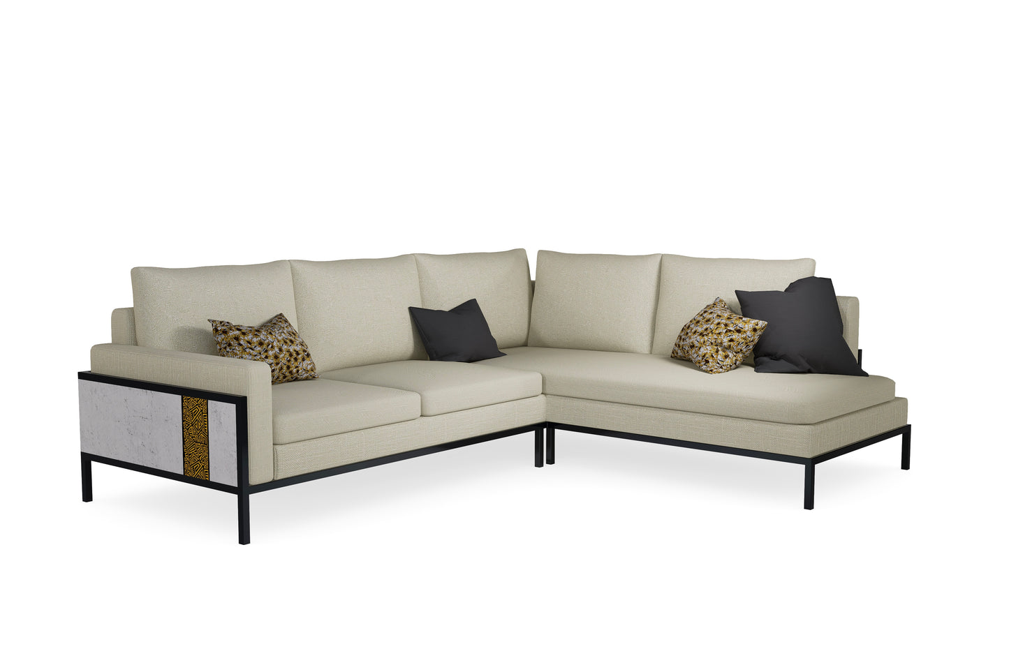 Alaafia Sofa - Konkere Designs