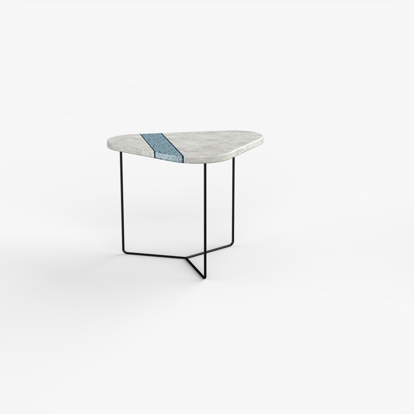 Ayo side stool is a highly durable, sustainable, minimalist, hand-made piece of furniture. It’s made of lightweight concrete with a matt black metal base. It comes in two creative designs. (Natural Plain Concrete furniture and Patterned Concrete furniture). Proudly made in Nigeria for Africa and the rest of the world.
