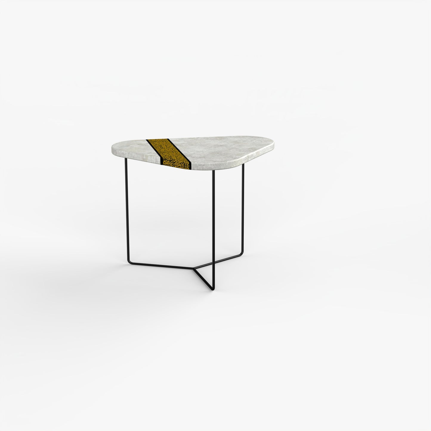 Ayo side stool is a highly durable, sustainable, minimalist, hand-made piece of furniture. It’s made of lightweight concrete with a matt black metal base. It comes in two creative designs. (Natural Plain Concrete furniture and Patterned Concrete furniture). Proudly made in Nigeria for Africa and the rest of the world.