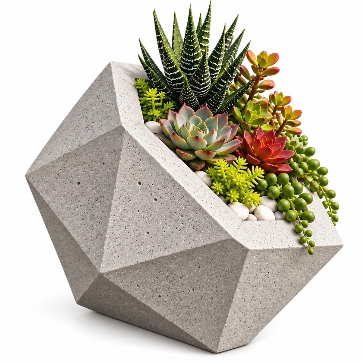 Pentagon Planter