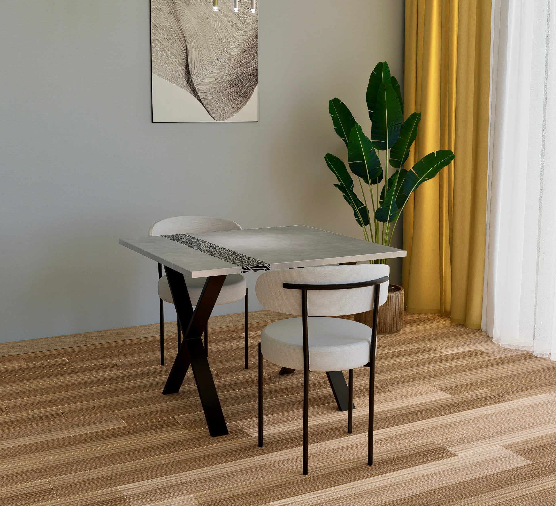 Isokan Dining Table - Konkere Designs
