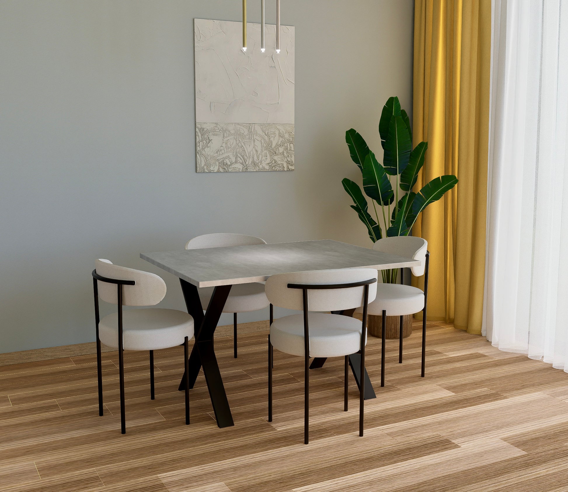 Isokan Dining Table - Konkere Designs